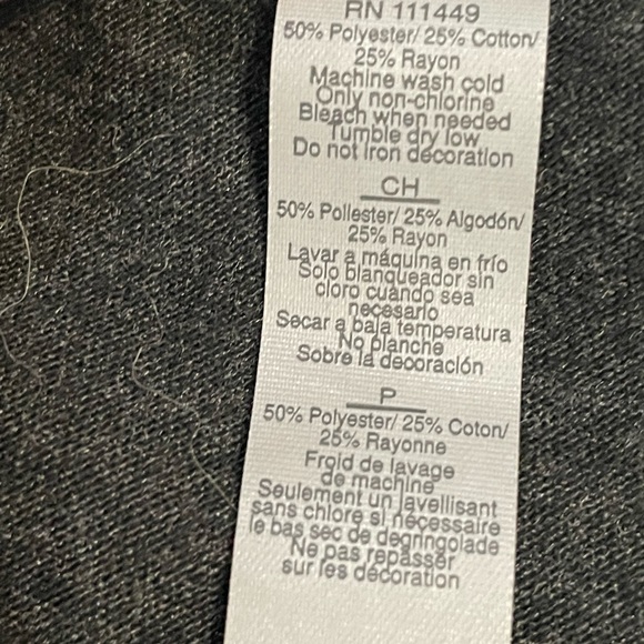 FJB Let's Go Brandon! Women’s Candy Cane Ugly Christmas Long Sleeve Shirt NWOT - Picture 6 of 7